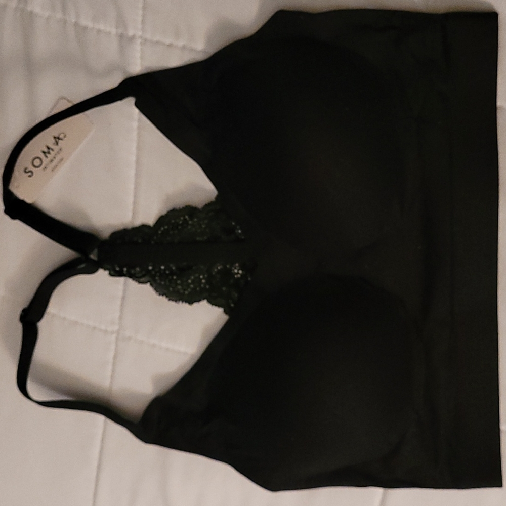 NWT Soma Enbliss Lace Racerback Bralette Medium